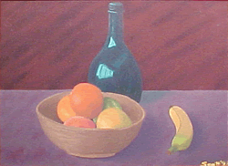 Acrylic Still Life With Bowl